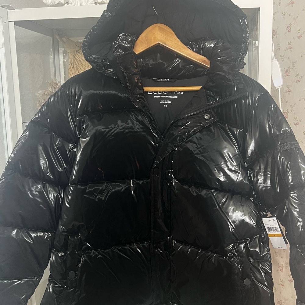 COPY - BCBG Paris Women's and Plus Cloud Puffer
Coat with Hood
